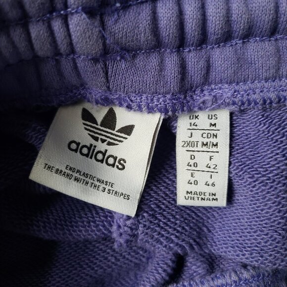 Adidas Originals Pride Knit Shorts Purple Love Unites Print Medium - Picture 8 of 10